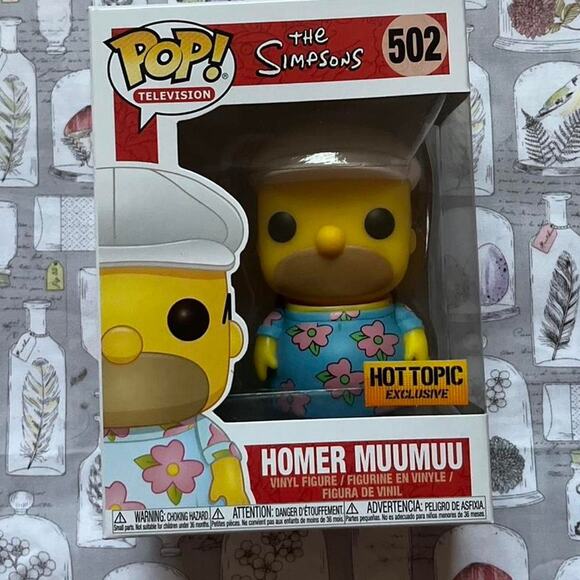 Funko pop homer muumuu hot topic exclusive - Picture 1 of 7